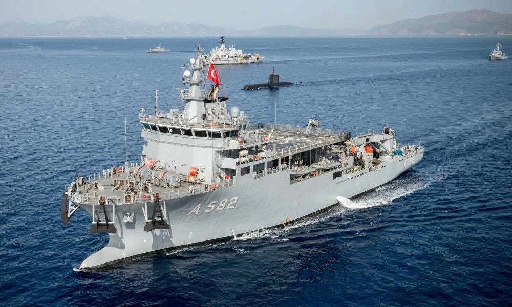 Σε εξέλιξη η άσκηση "Γαλάζια Πατρίδα" των Τούρκων